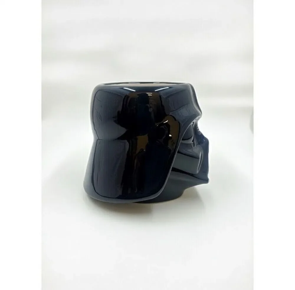 Star Wars Darth Vader Ceramic Mug Black Gloss Helmet Coffee Cup Collectible
